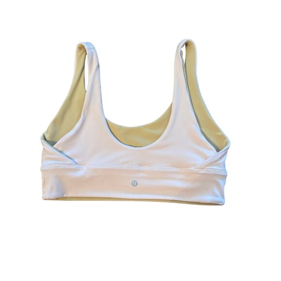 Lululemon Align Reversible Bra *Light Support, A/B Cup Pink Mist / Pecan Tan - Picture 8 of 9
